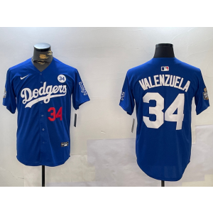 MLB Los Angeles Dodgers blue jersey