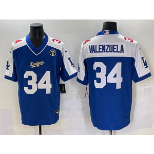MLB Los Angeles Dodgers blue jersey
