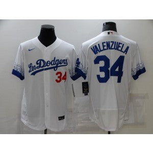 MLB Los Angeles Dodgers white City Connect jersey