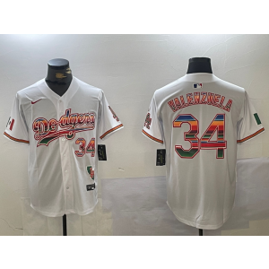 MLB Los Angeles Dodgers white jersey