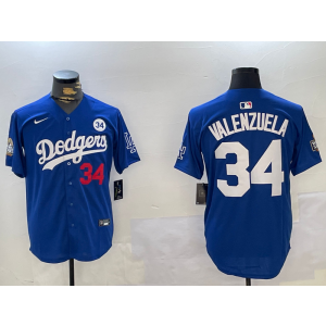 MLB Los Angeles Dodgers blue jersey