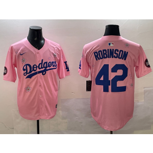 MLB Los Angeles Dodgers pink jersey
