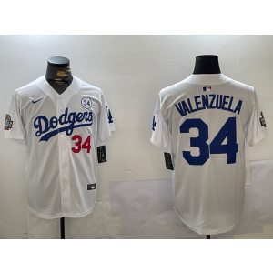 MLB Los Angeles Dodgers white jersey