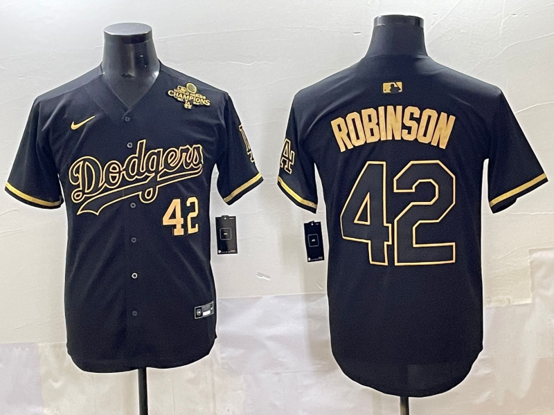 MLB Los Angeles Dodgers black jersey
