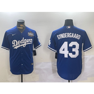 MLB Los Angeles Dodgers blue jersey