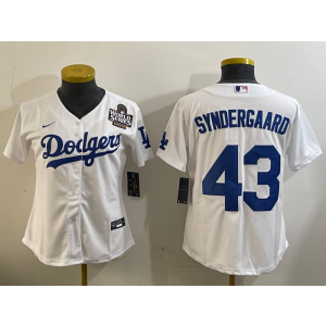MLB Los Angeles Dodgers white jersey