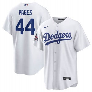 MLB Los Angeles Dodgers white jersey