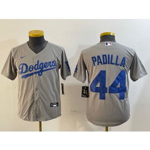 MLB Los Angeles Dodgers grey jersey