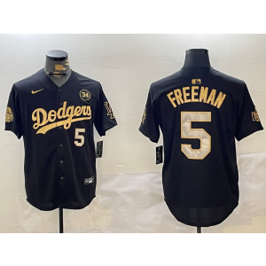 MLB Los Angeles Dodgers black jersey