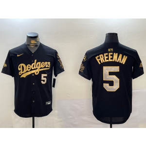MLB Los Angeles Dodgers black jersey