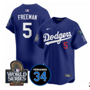 MLB Los Angeles Dodgers blue jersey