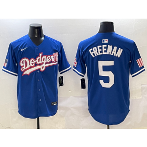 MLB Los Angeles Dodgers blue jersey