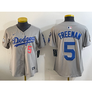 MLB Los Angeles Dodgers grey jersey