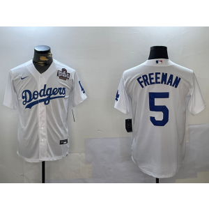 MLB Los Angeles Dodgers white jersey