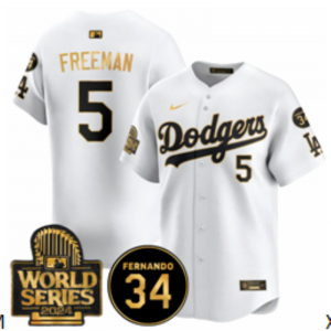 MLB Los Angeles Dodgers white jersey