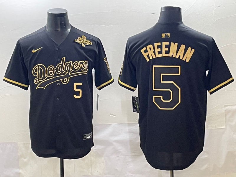 MLB Los Angeles Dodgers black jersey