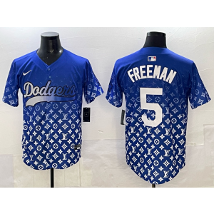 MLB Los Angeles Dodgers blue Fashion jersey