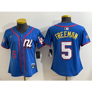 MLB Dodgers National League All-Star blue jersey