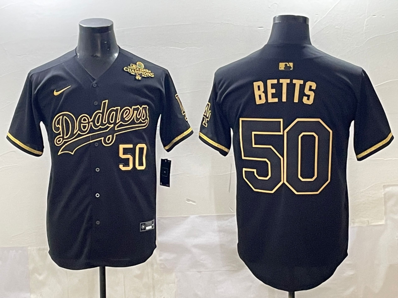 MLB Los Angeles Dodgers black jersey
