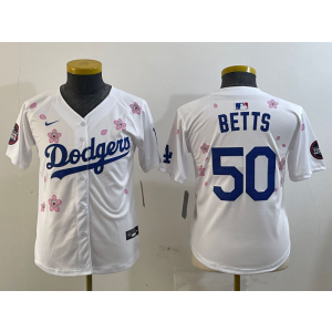 MLB Los Angeles Dodgers white jersey