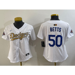 MLB Los Angeles Dodgers white jersey