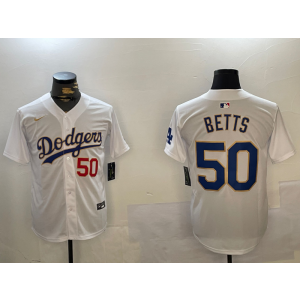 MLB Los Angeles Dodgers white jersey