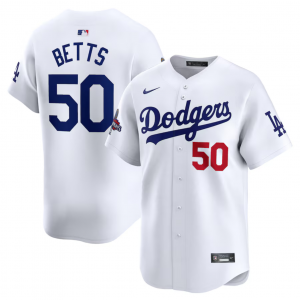 MLB Los Angeles Dodgers white jersey