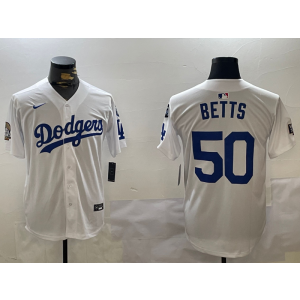MLB Los Angeles Dodgers white jersey