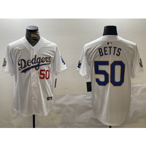MLB Los Angeles Dodgers white jersey