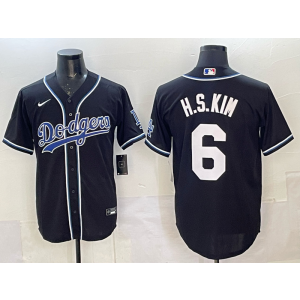 MLB Los Angeles Dodgers black jersey