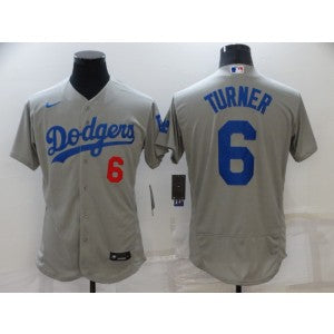 MLB Los Angeles Dodgers grey jersey