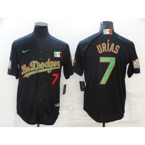 MLB Los Angeles Dodgers black jersey