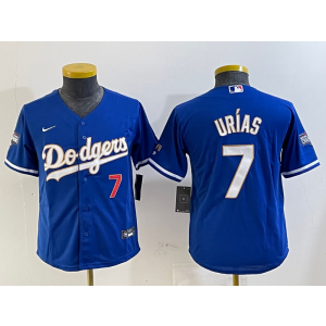 MLB Los Angeles Dodgers blue jersey
