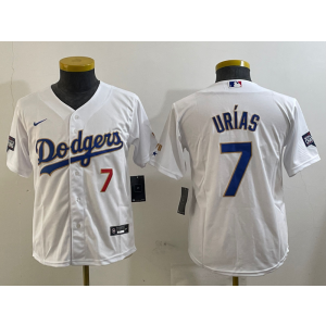 MLB Los Angeles Dodgers white jersey