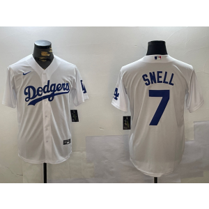 MLB Los Angeles Dodgers white jersey