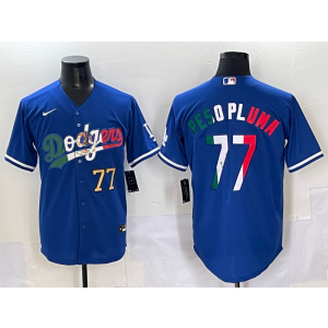 MLB Los Angeles Dodgers blue jersey