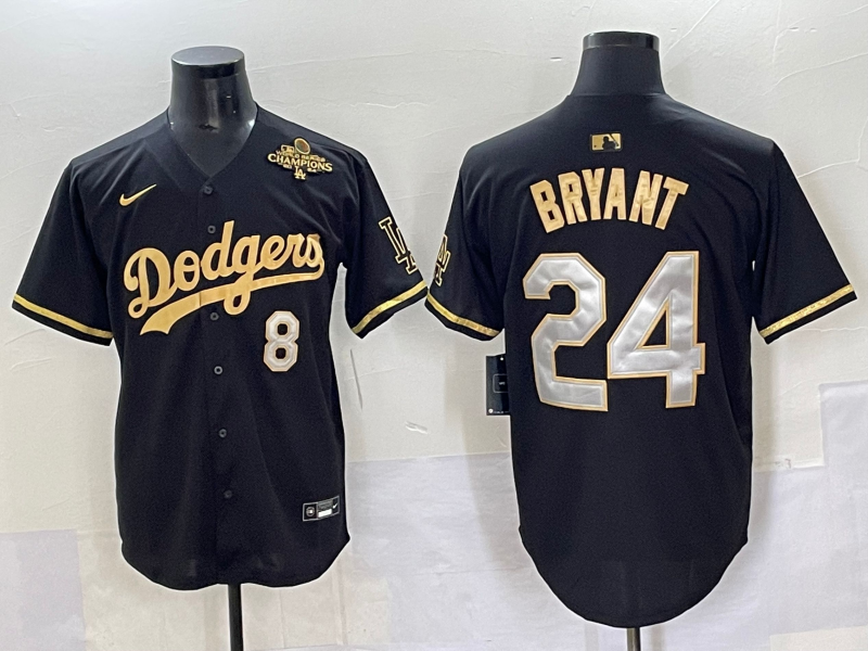 MLB Los Angeles Dodgers black jersey