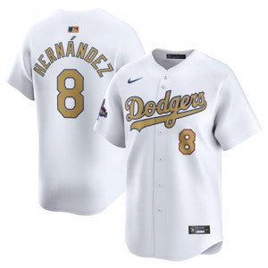 MLB Los Angeles Dodgers white jersey