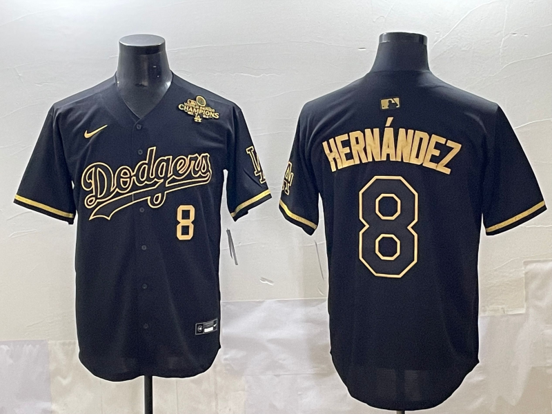MLB Los Angeles Dodgers black jersey