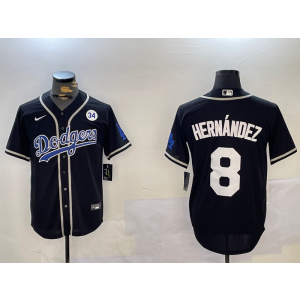 MLB Los Angeles Dodgers black jersey