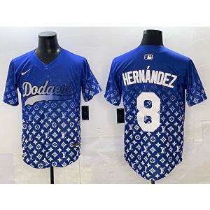 MLB Los Angeles Dodgers blue Fashion jersey