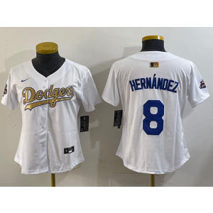 MLB Los Angeles Dodgers white jersey