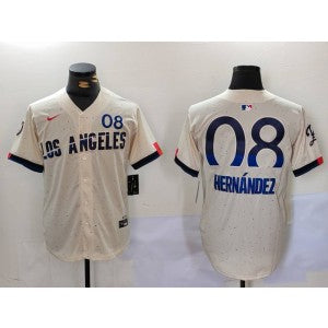 MLB Los Angeles Dodgers cream jersey