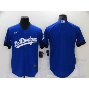 MLB Blank Los Angeles Dodgers royal City Connect jersey