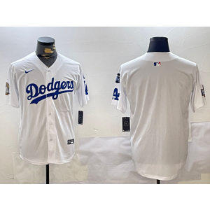 MLB Blank Los Angeles Dodgers white jersey