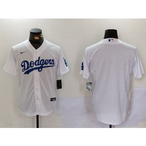 MLB Blank Los Angeles Dodgers white jersey
