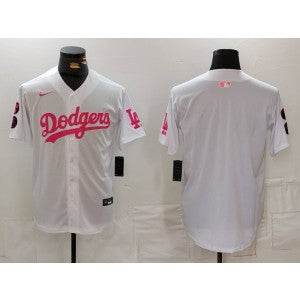 MLB Blank Los Angeles Dodgers white jersey