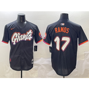 MLB San Francisco Giants black jersey