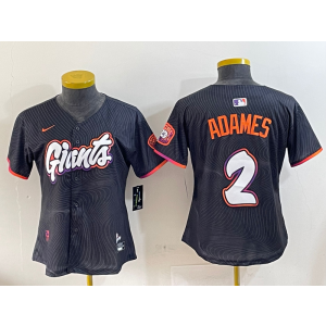 MLB San Francisco Giants anthracite City Connect jersey