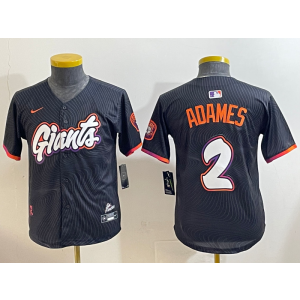 MLB San Francisco Giants anthracite City Connect jersey